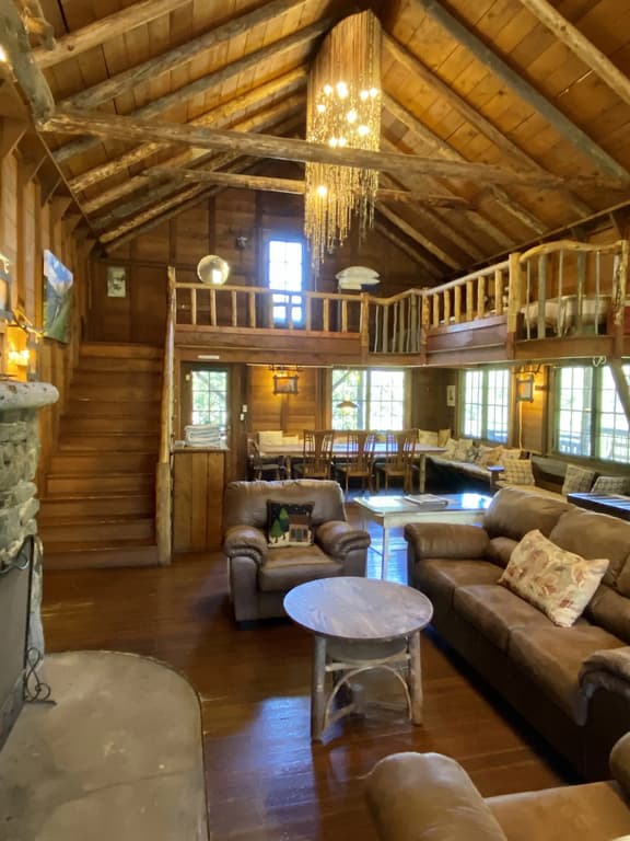 Mountain Hall: Unique Historic Cabin w/Large Deck - Image 1